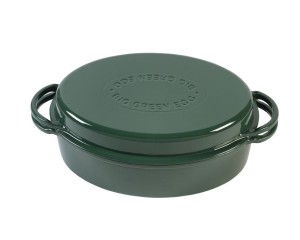 Emaliowany Żeliwny Owalny Garnek Holenderski Big Green Egg 5,2 l (117670)
