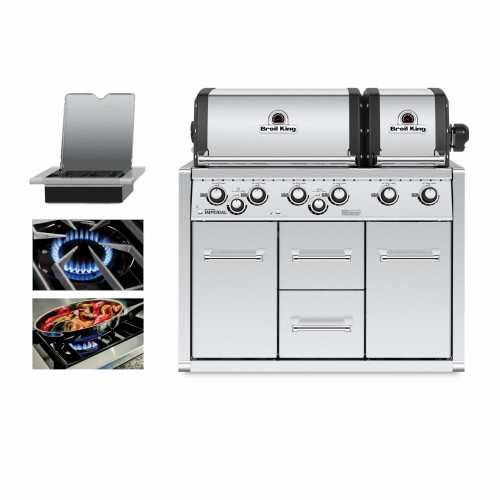 grill imperial xl s do zabudowy z szafką i kuchenką