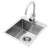 Polgrill-22389CE-Bull-zlew-stalowy-jednokomorowy-small-z-baterią-do-zabudowy-3.webp