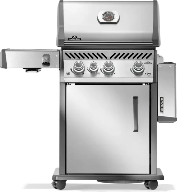 Polgrill-RP425SIBPSS-2-PL-napoleon-grill-front-pólka-opuszczona-pol.webp