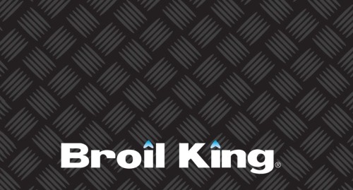 990611 Mata pod grilla Broil King czarna ochronna