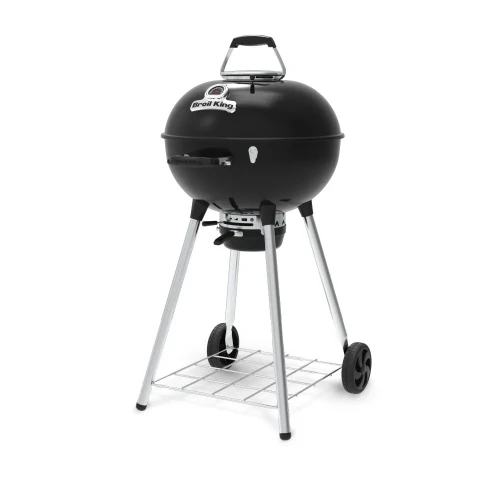 Polgrill-401110-grill-weglowy- Crown Premium 57cm Kettle - Left-dobregrille.webp