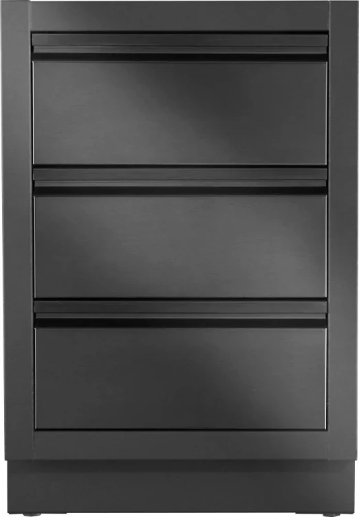Polgrill-IM-3DC-MK-1-szafka-z-trzema-szufladami-napoleon-oasis-czarny-mat.webp