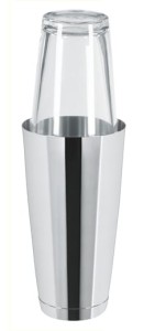 Boston Shaker 0,8l ze szklanką stalowy