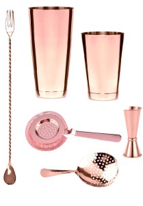 Set barmański miedziany