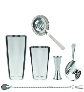 Set barmański stalowy
