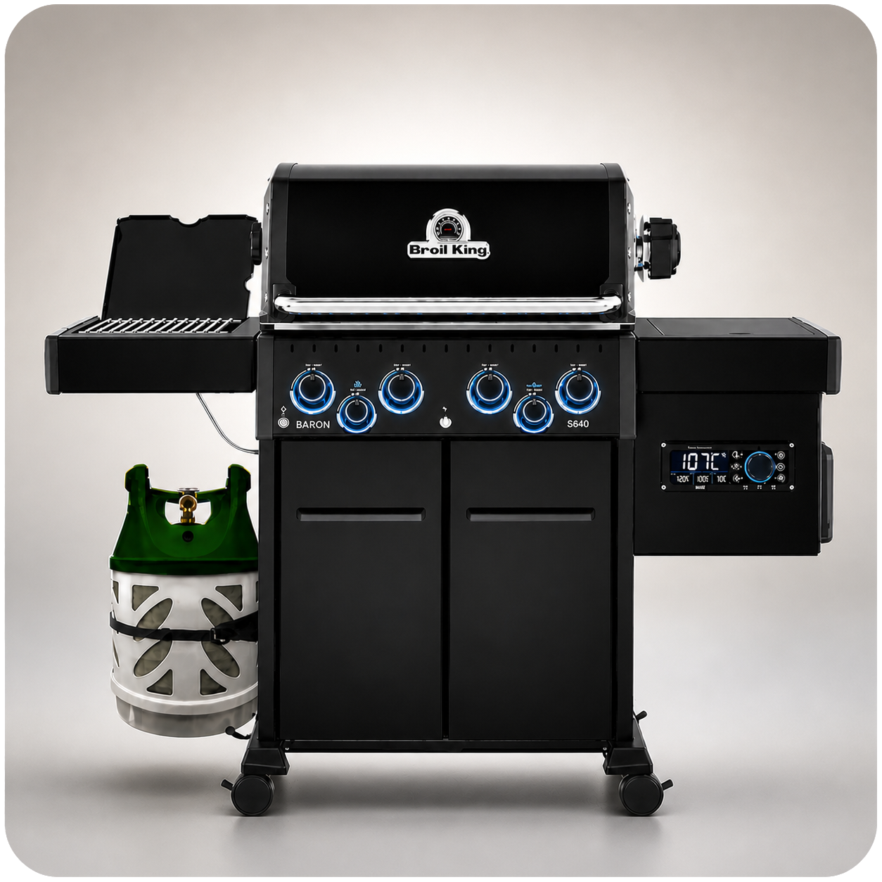 Broil King grille z serii Baron 590, 490 S590 i s490 IR