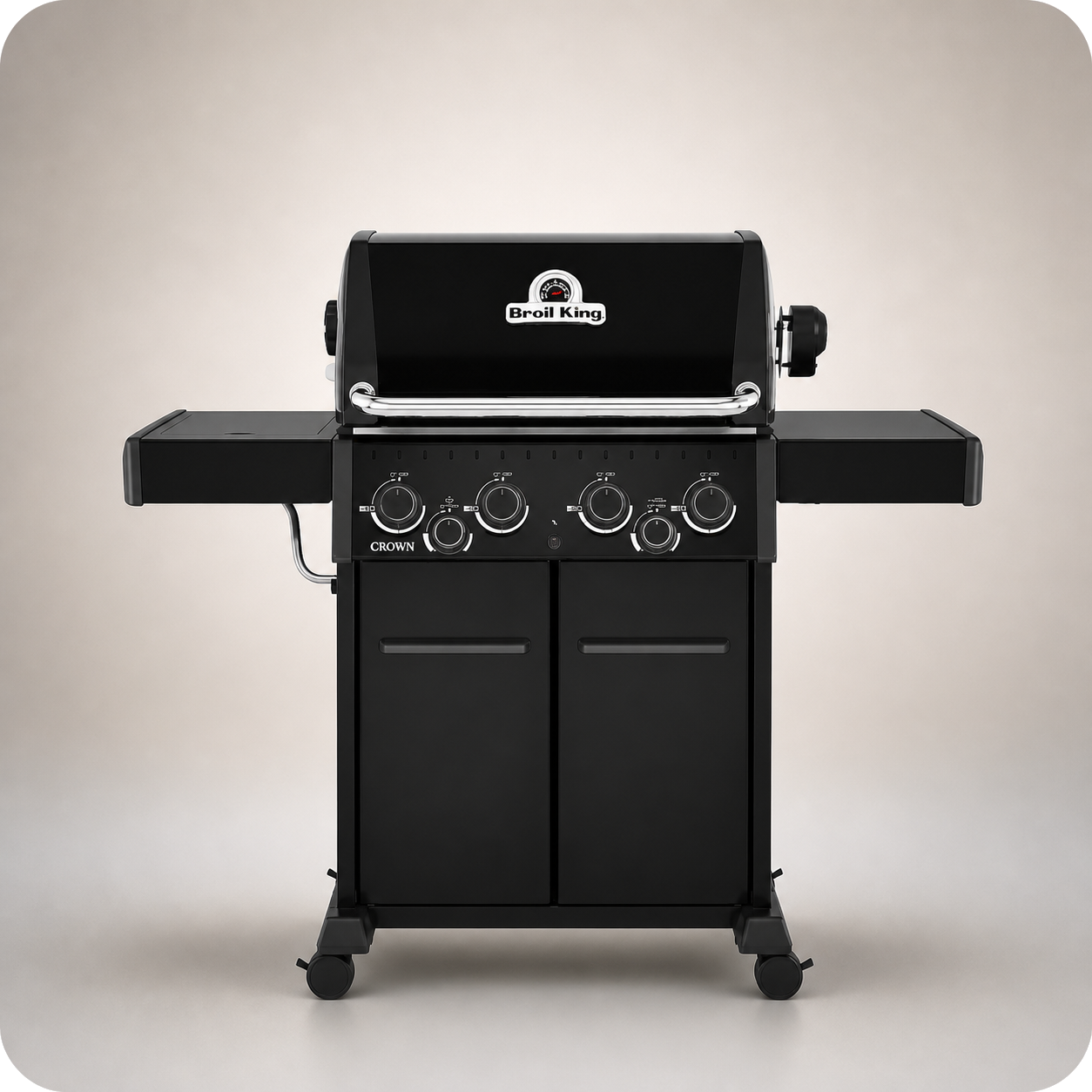 Grille Broil King z serii Crown 490, 480, 440, 410. Shadow oraz satyna