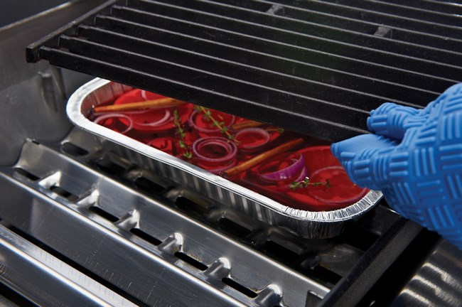 wąska taca.aluminiowa-polgrill