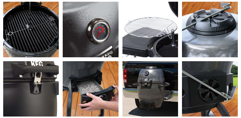 wykorzystanie narzędzi do grilli broil king keg