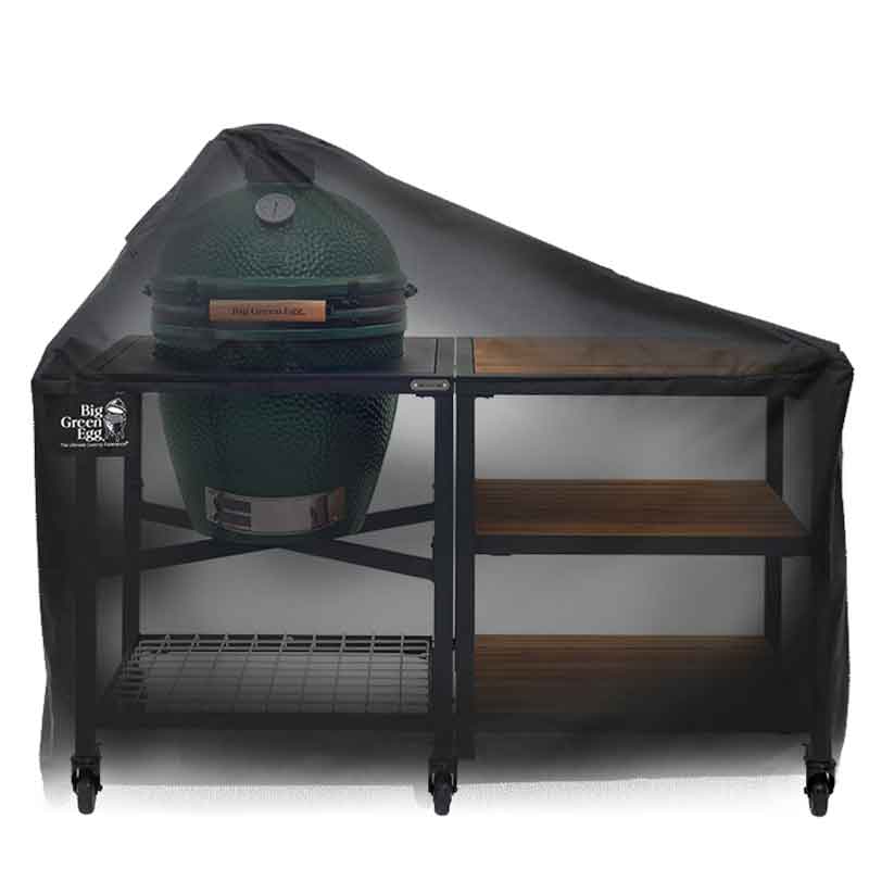 pokrowiec na grill big green egg z ramą do rozbudowy