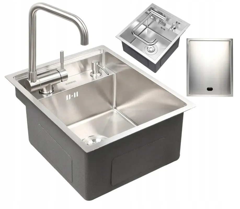 zlew eri40  inox do zabudowy