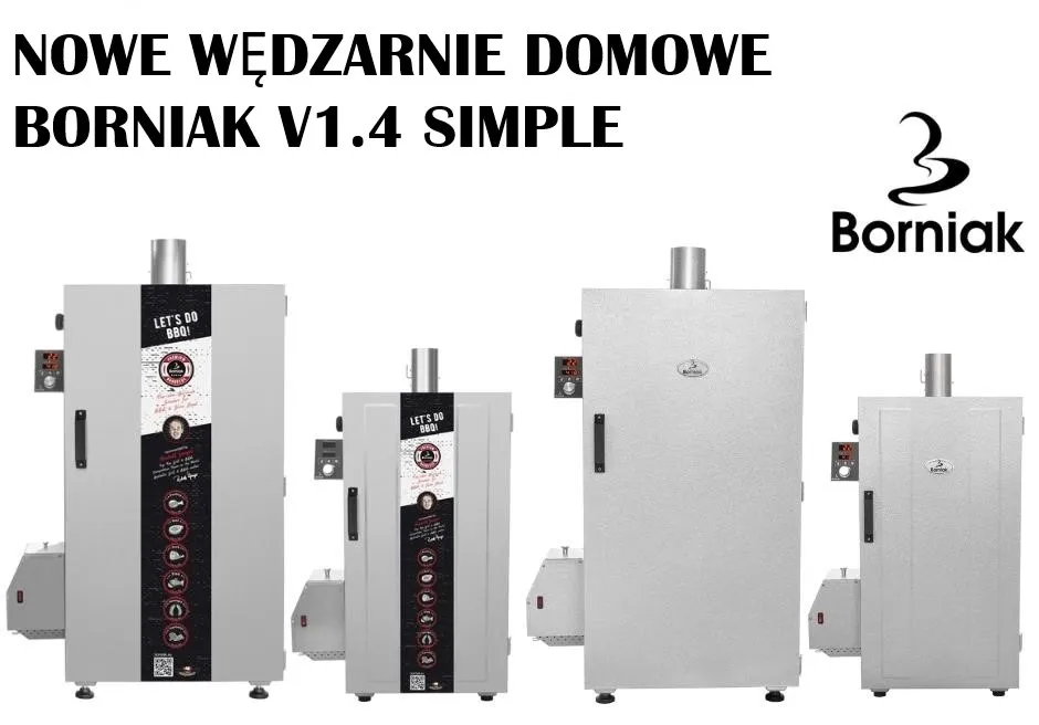 Wędzarnie domowe na zrębki Borniak