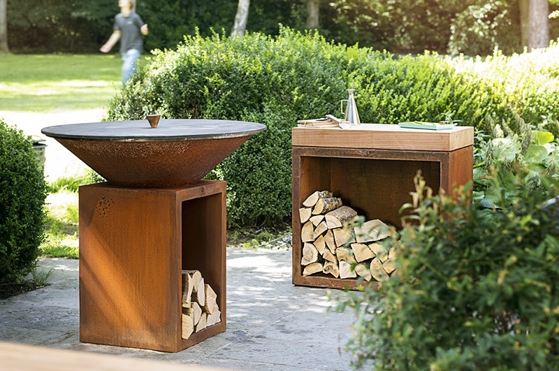 Palenisko na drewno OFYR Classic Storage Corten 100