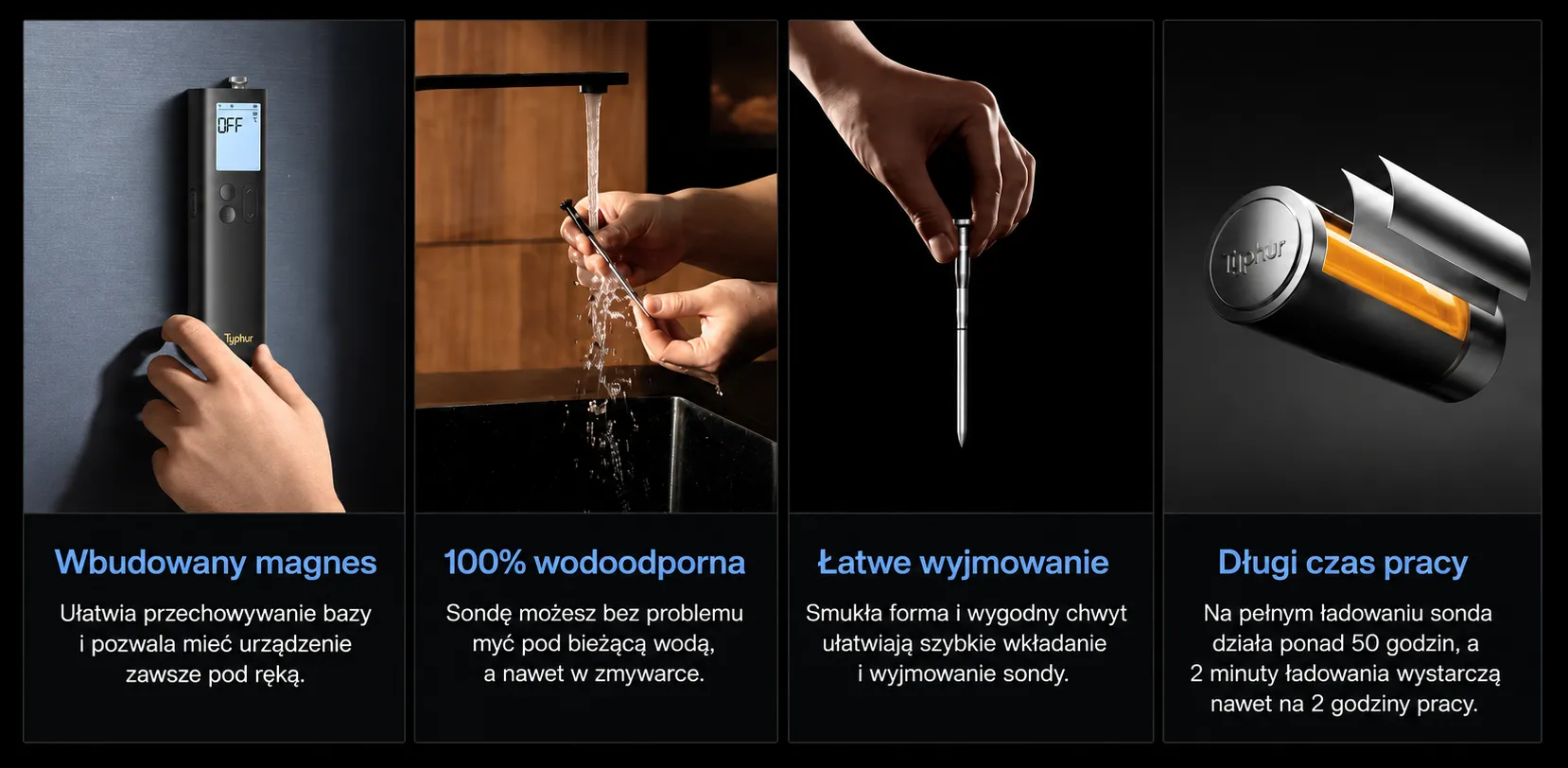 Termometr bezprzewodowy Typhur