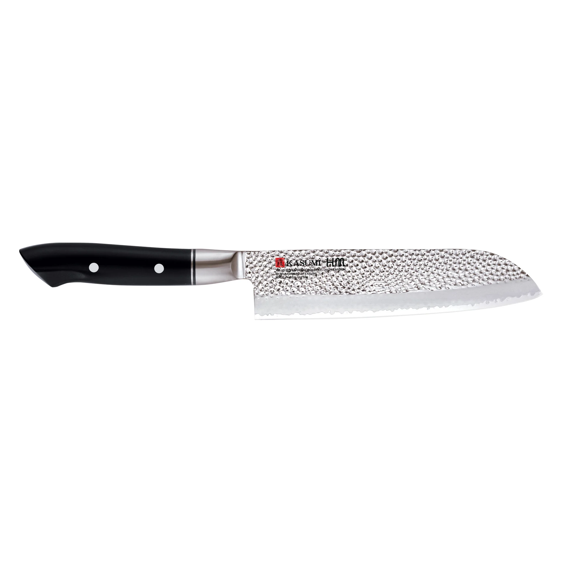 Nóż Santoku, 18 cm, kuty, młotkowany, VG10 HM, zdjęcie 2