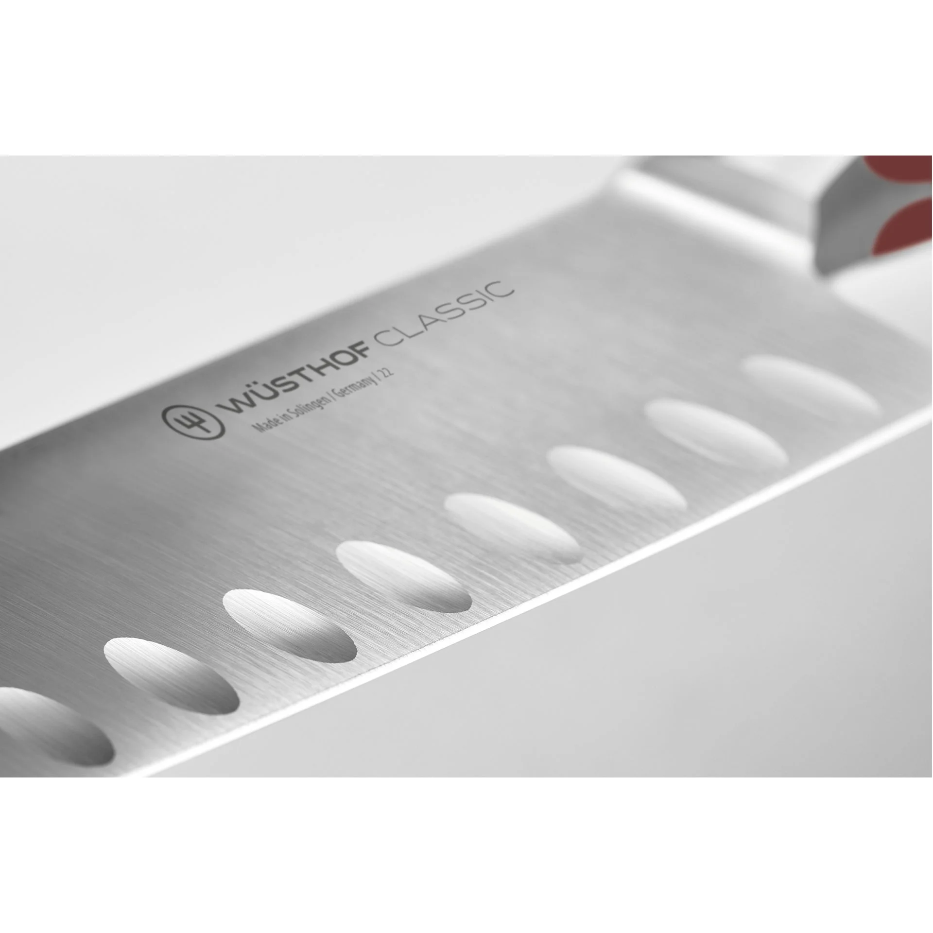 Nóż Santoku, 17 cm, brązowy, Classic Colour, zdjęcie 2